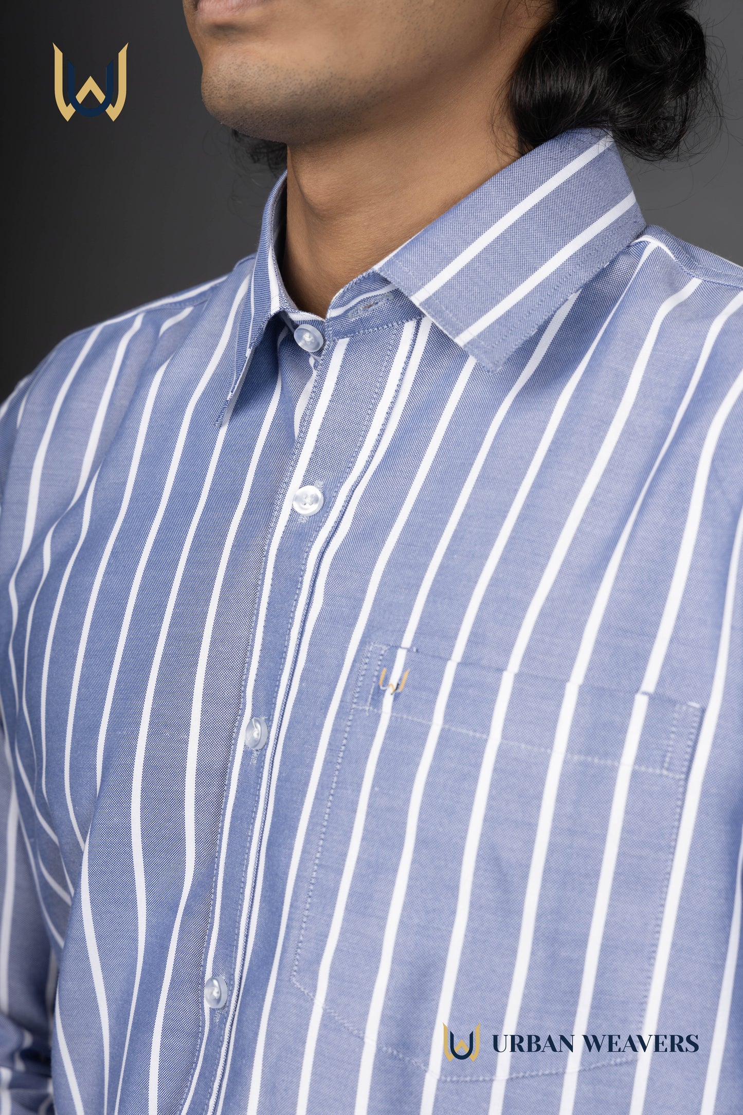 Blue Stripe Classic Shirt