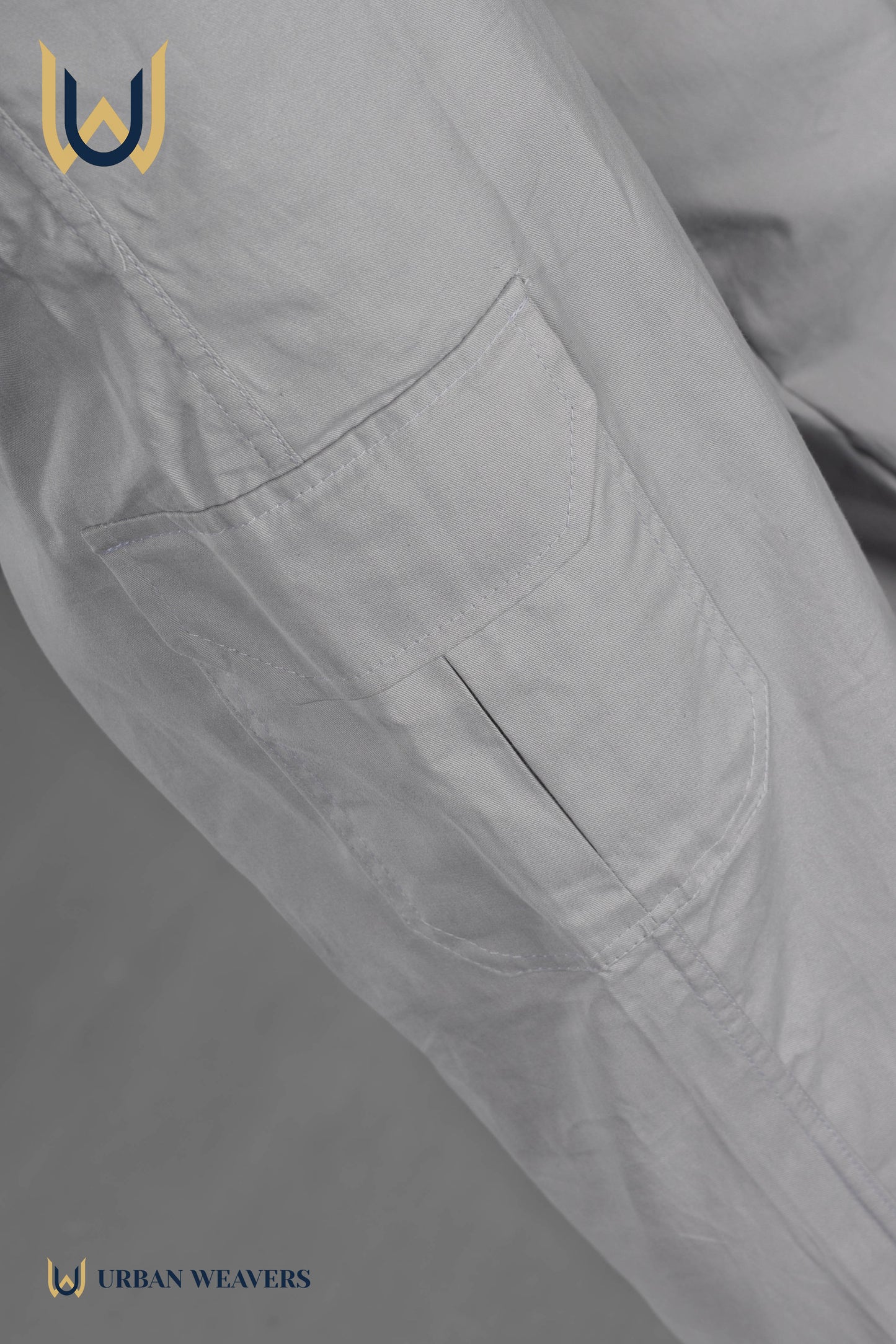 Grey Cargo Pants