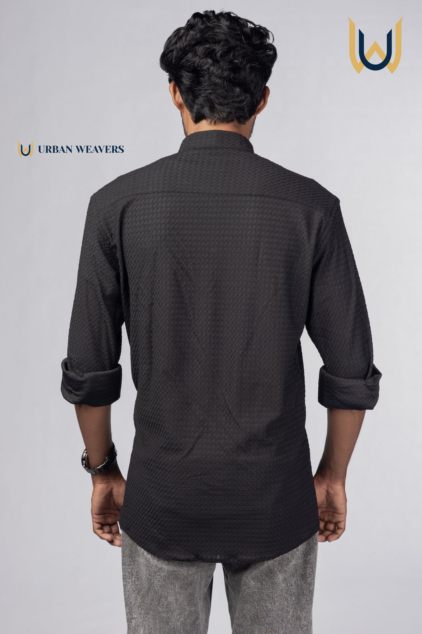 Short Kurta Black
