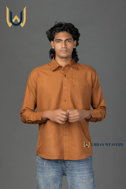 Cinnamon Solid Shirt