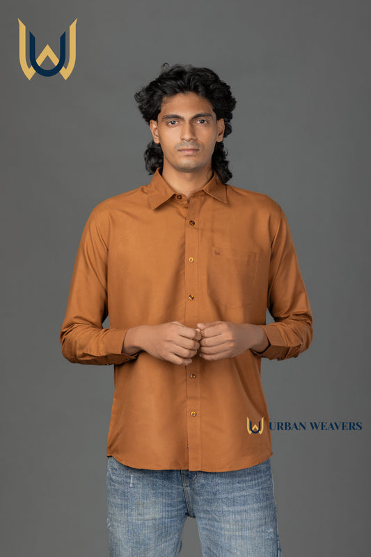 Cinnamon Solid Shirt