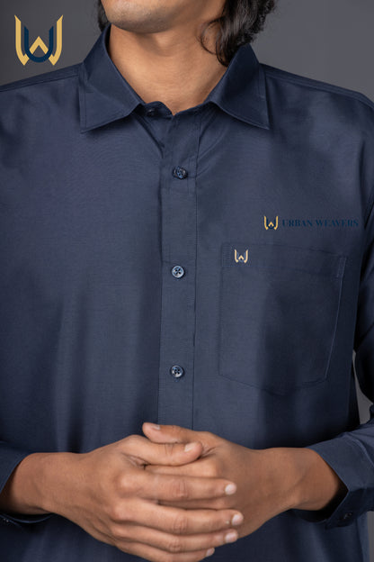 Navy Solid Shirt