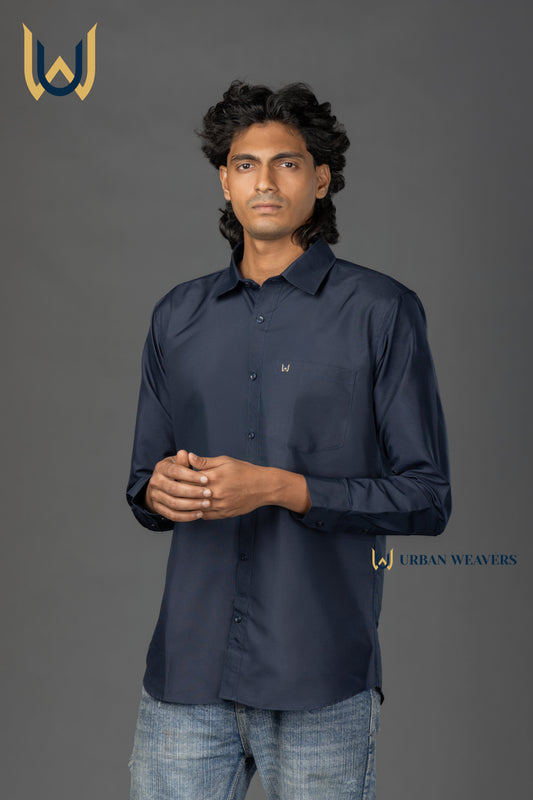 Navy Solid Shirt