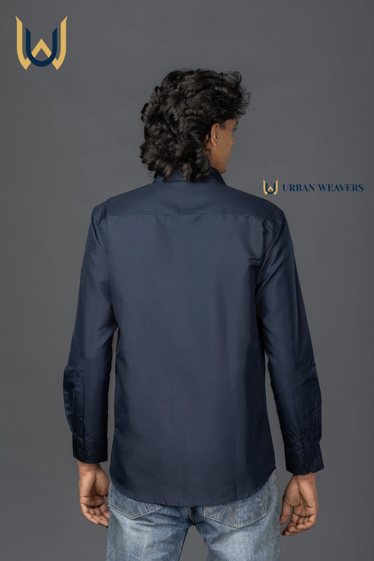 Navy Solid Shirt