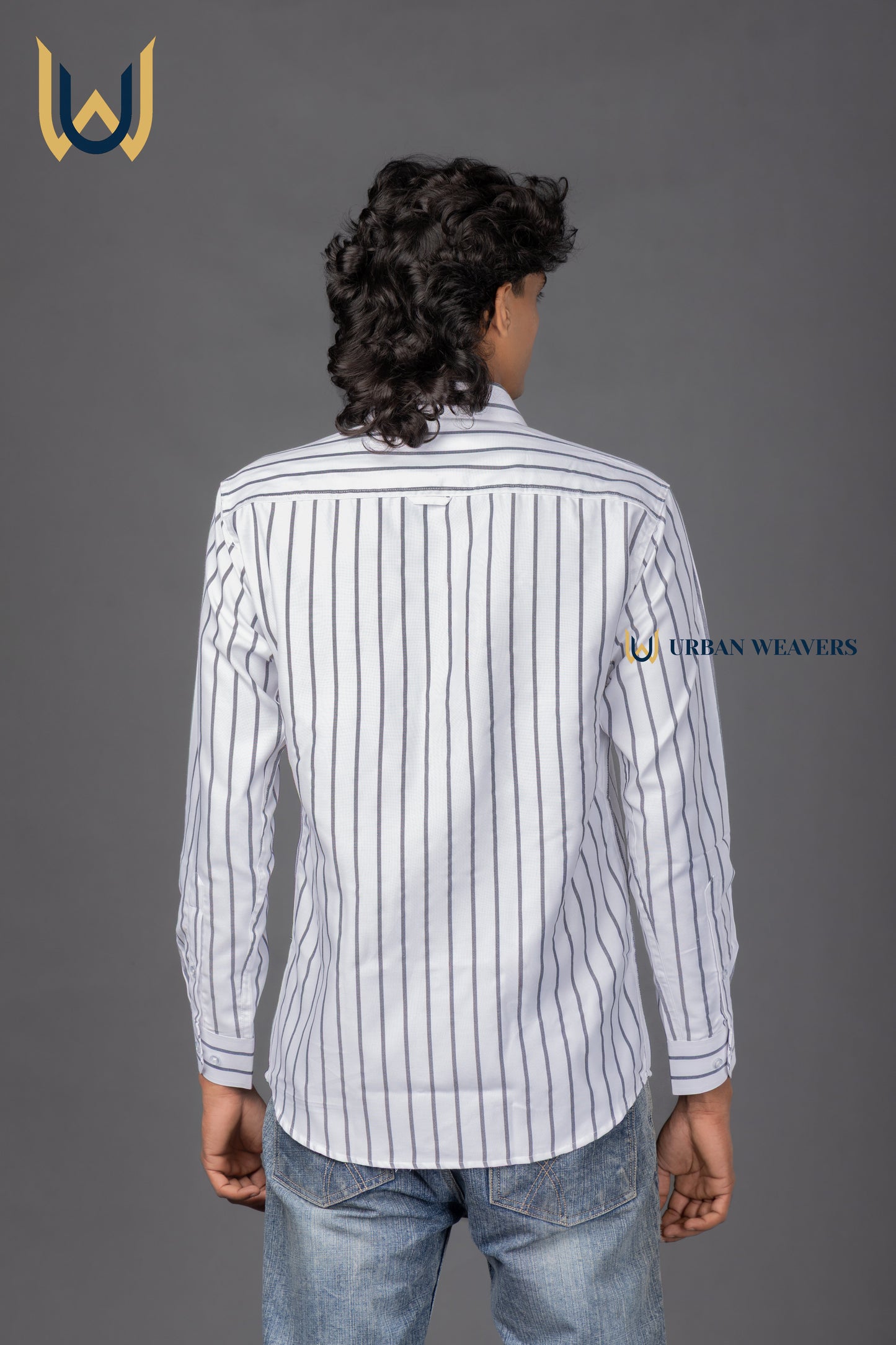 White Stripe Classic Shirt
