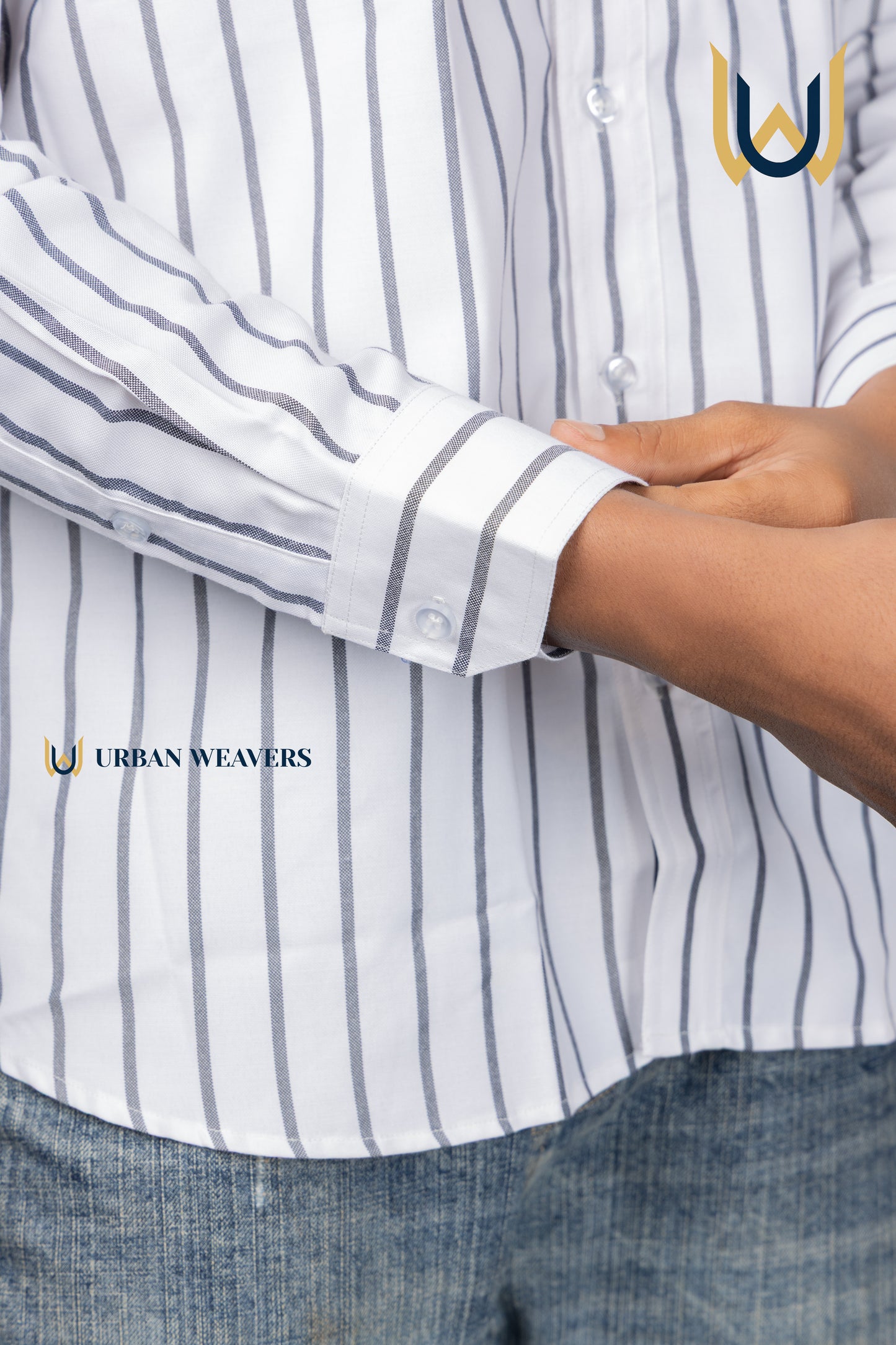 White Stripe Classic Shirt