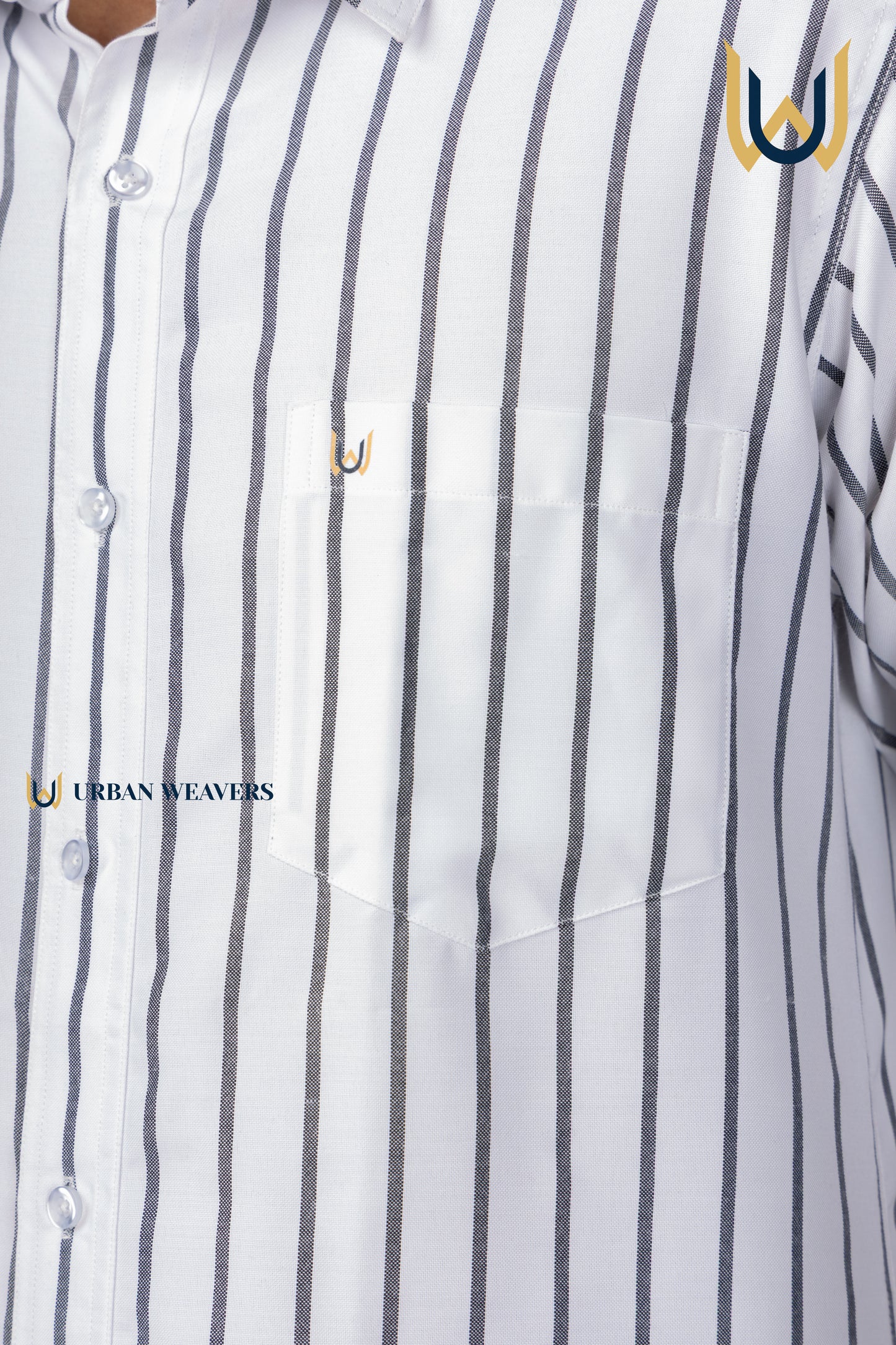 White Stripe Classic Shirt