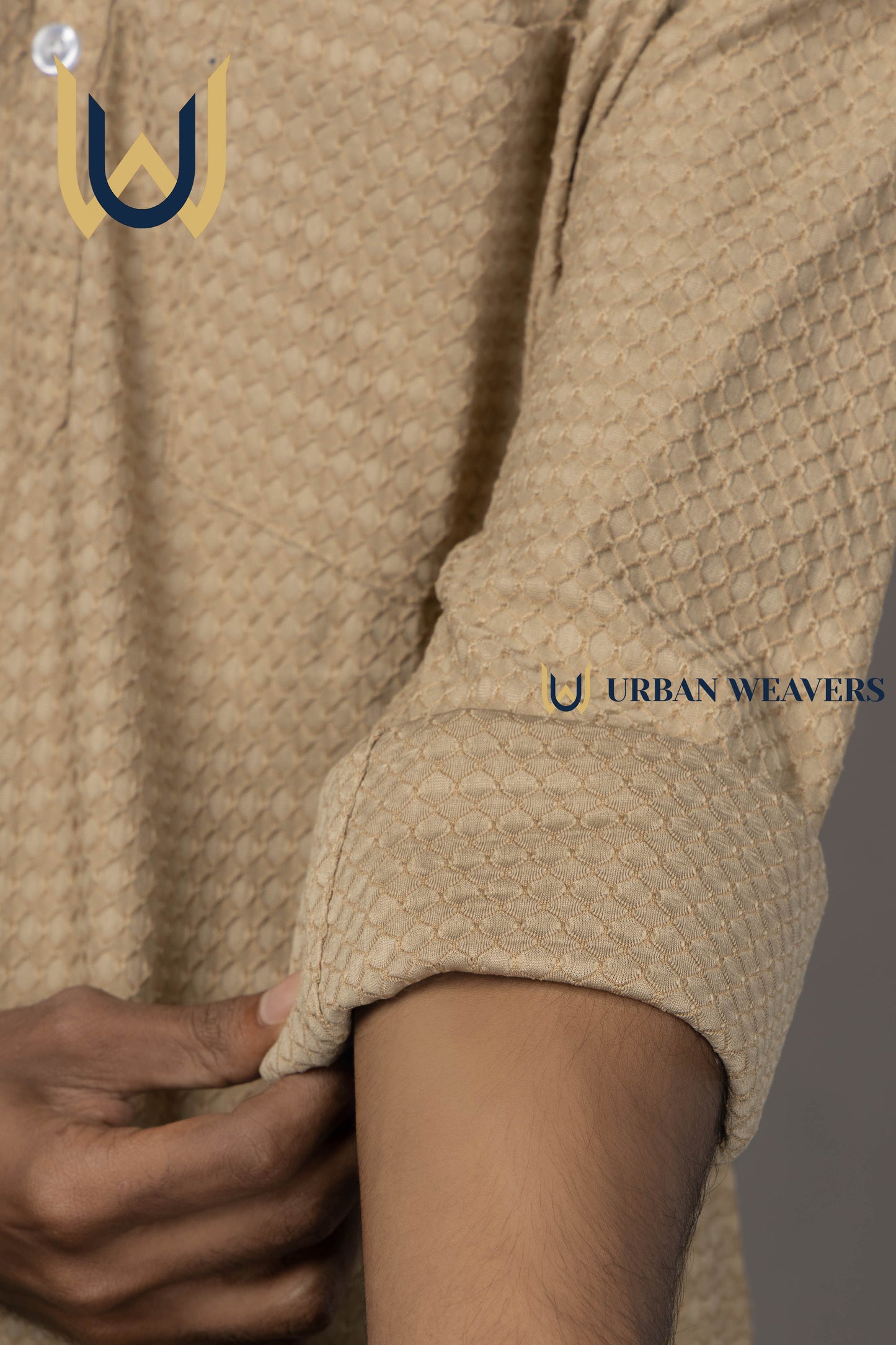 Short Kurta Beige