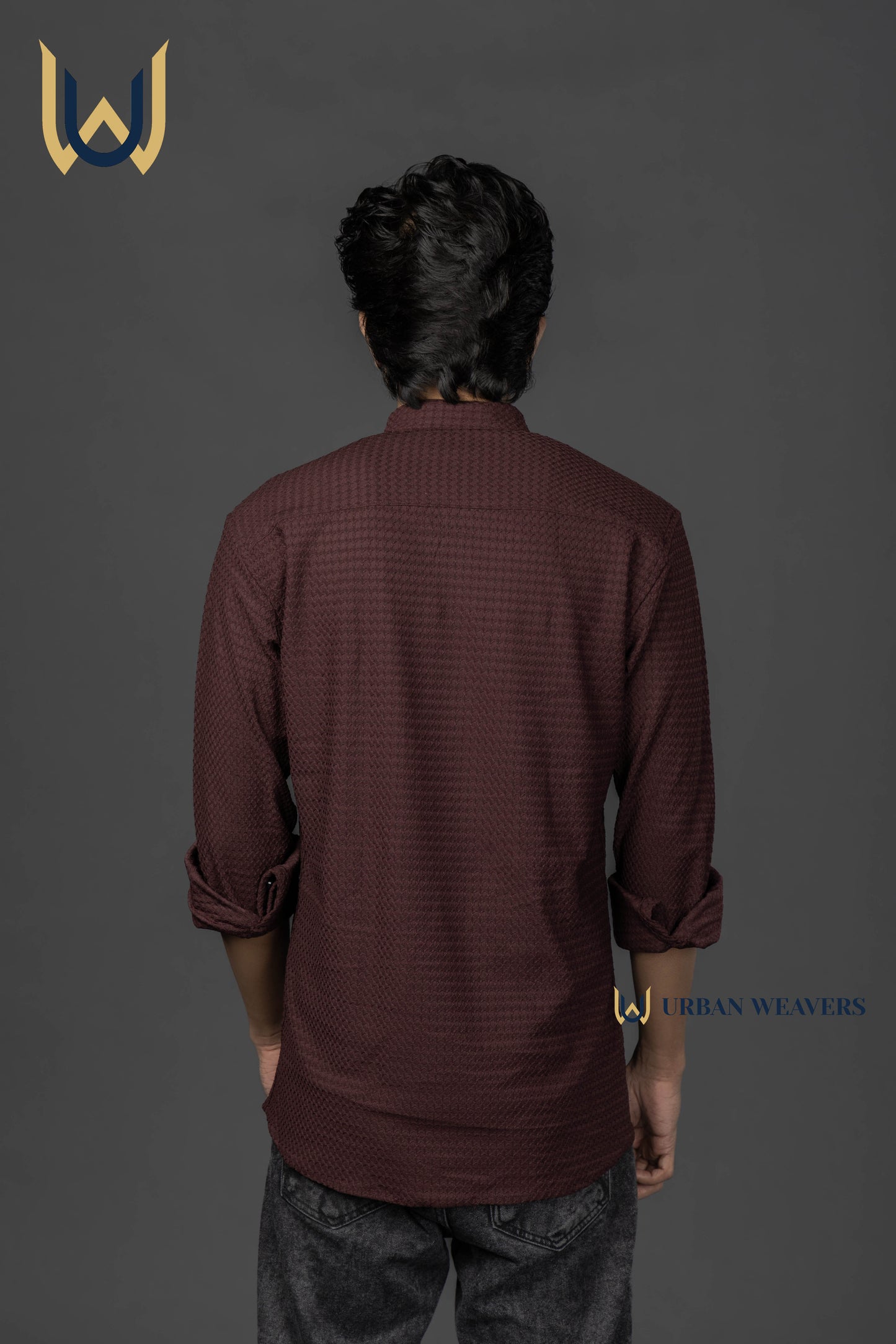 Short Kurta Maroon