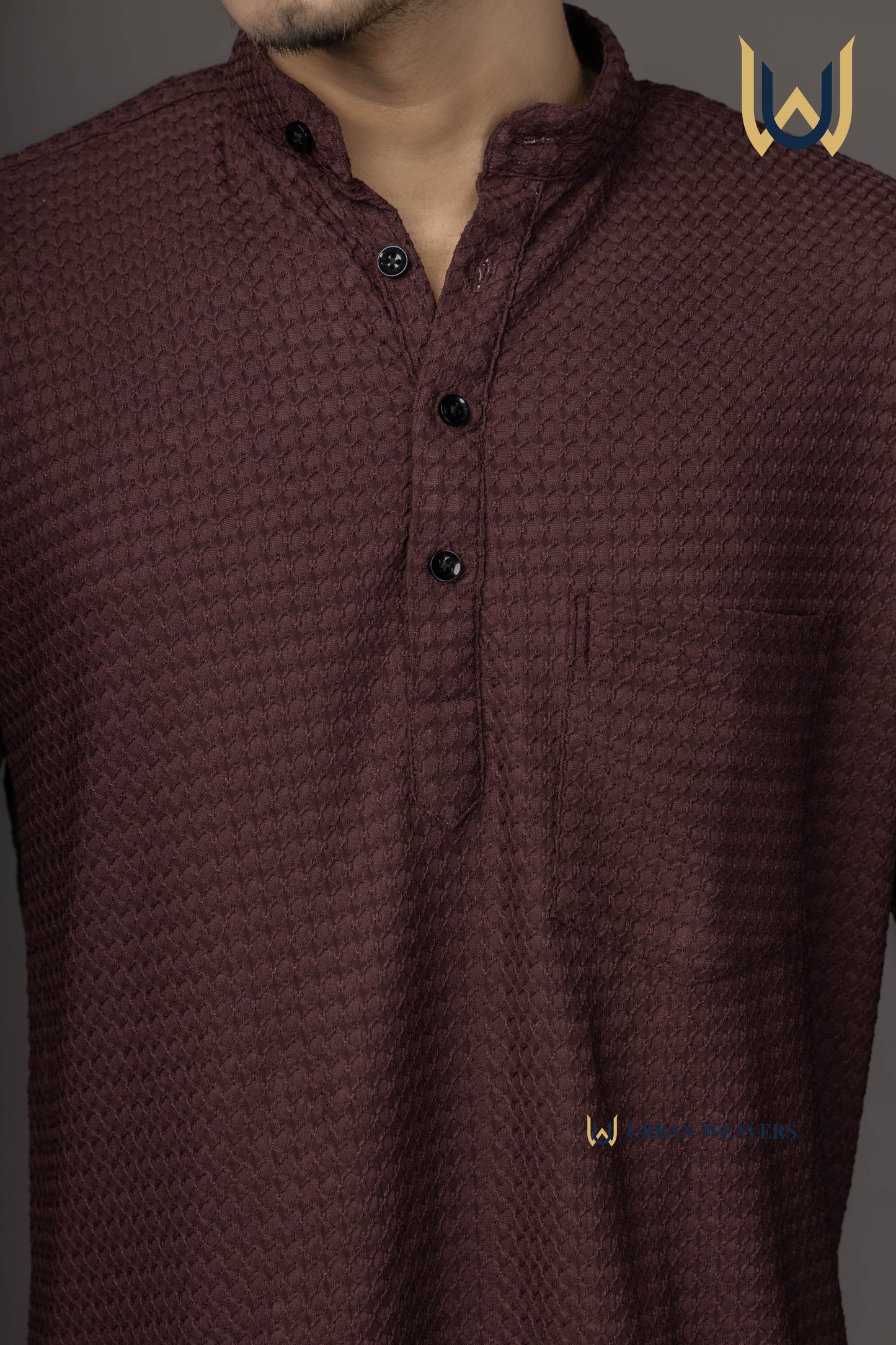 Short Kurta Maroon