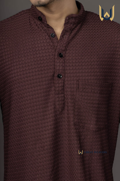 Short Kurta Maroon