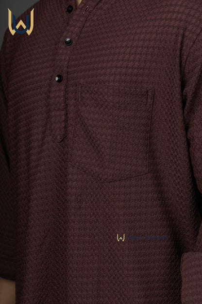 Short Kurta Maroon