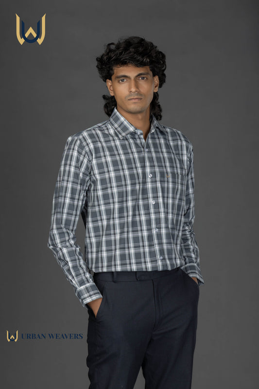 Black Check Shirt