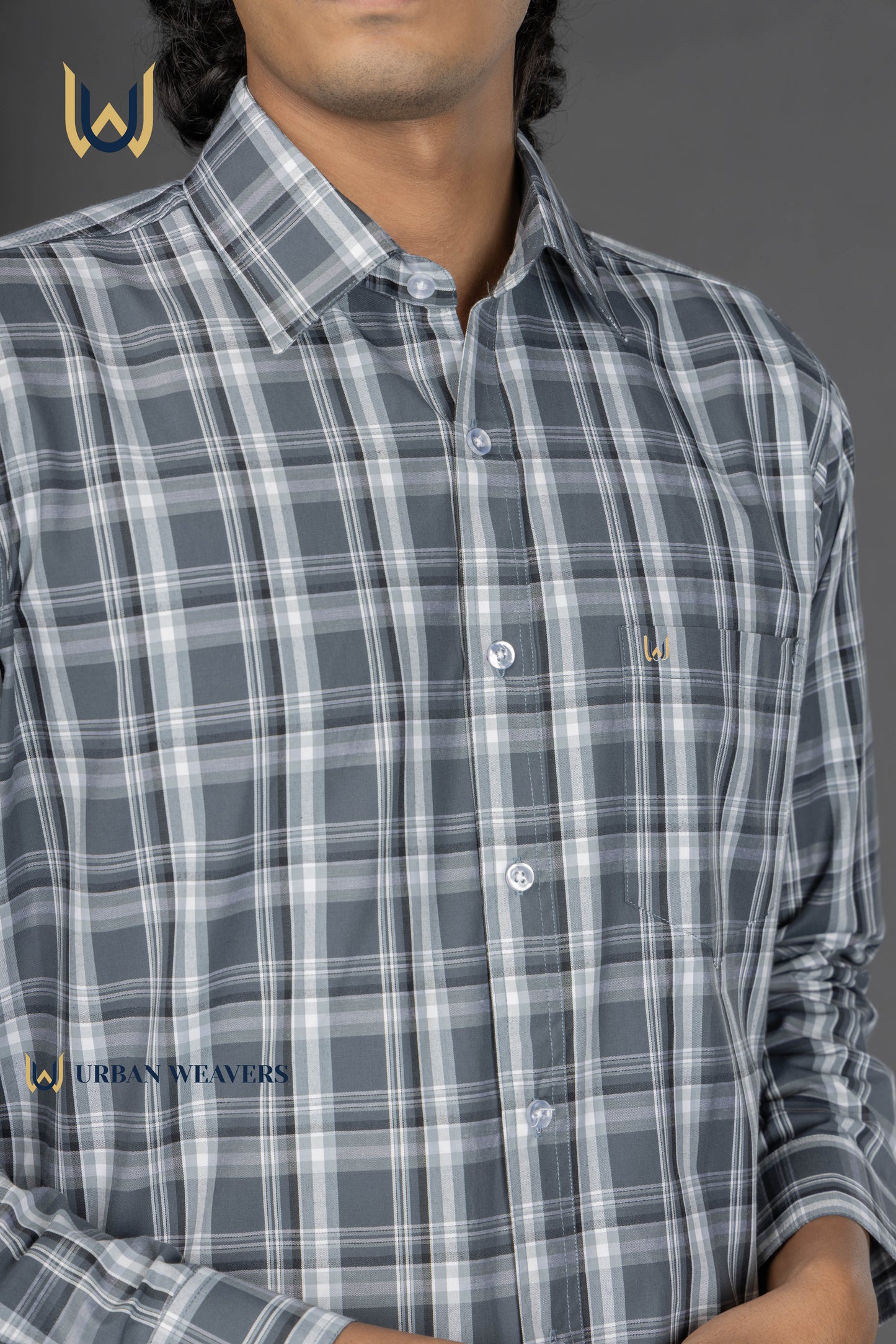 Black Check Shirt