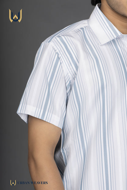 Half Sleeve – Blue Stripes