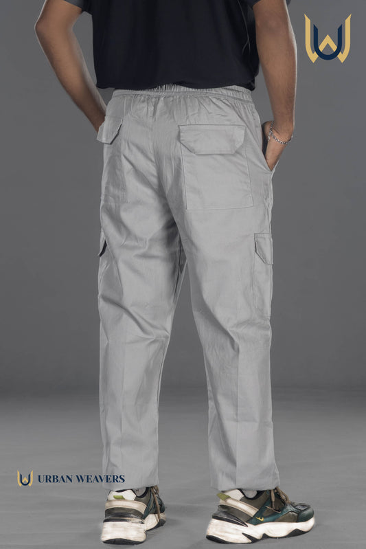 Grey Cargo Pants