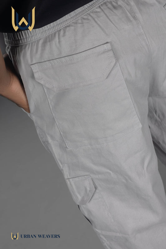 Grey Cargo Pants