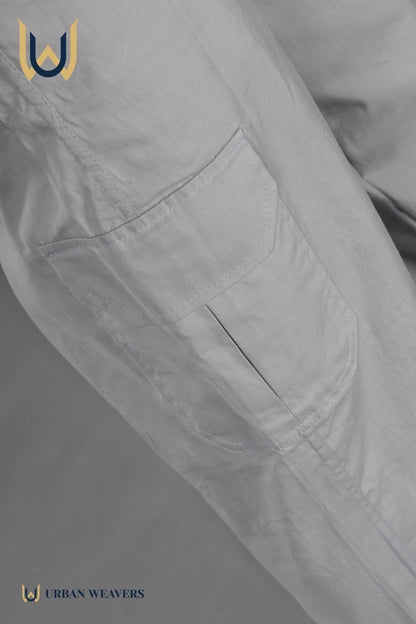 Grey Cargo Pants